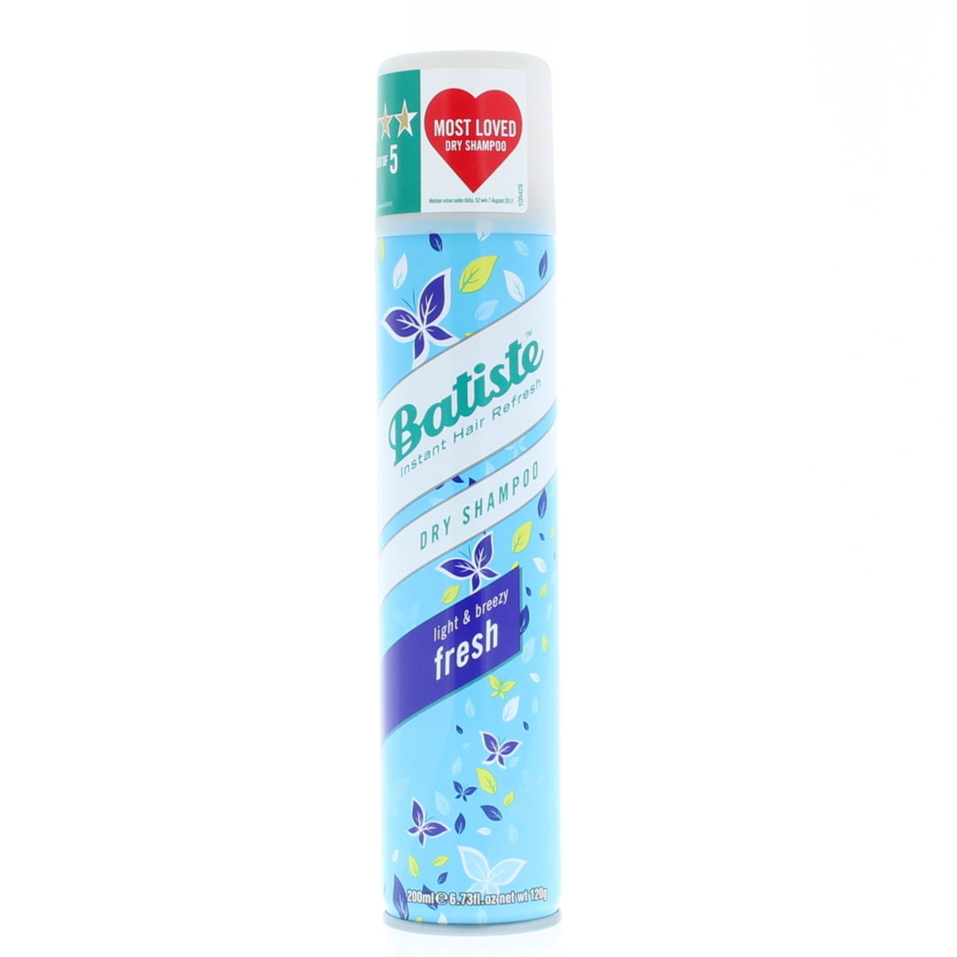 Batiste Instant Hair Refresh Dry Shampoo Light and Breezy Fresh 200ml/6.73oz Image 1