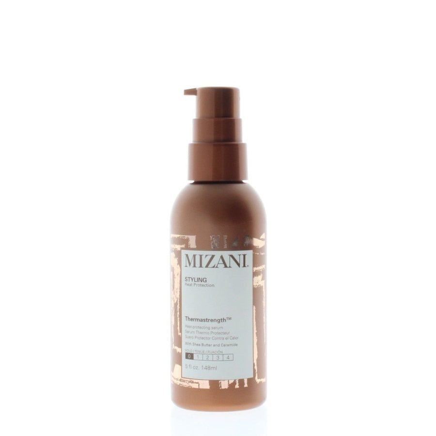 Mizani Thermastrength Heat Protecting Serum 5oz Lightweight Curl Care 148ml Image 1