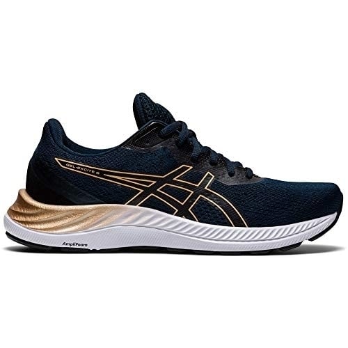 ASICS Womens Gel-Excite 8 (D) Running Shoes W US FRENCH BLUE/CHAMPAGNE Image 2