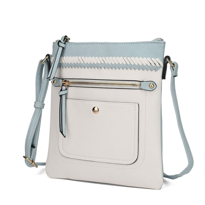 MKF Collection Georgia Crossbody Handbag Multi-Functional Shoulder Bag by Mia K. Image 4