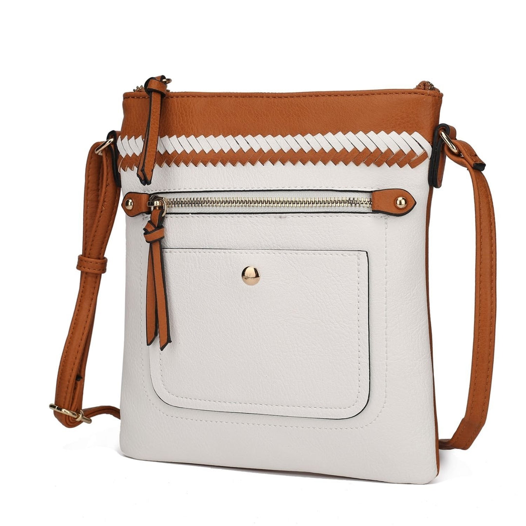 MKF Collection Georgia Crossbody Handbag Multi-Functional Shoulder Bag by Mia K. Image 4