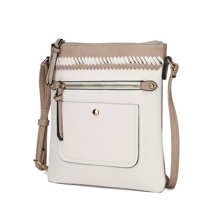 MKF Collection Georgia Crossbody Handbag Multi-Functional Shoulder Bag by Mia K. Image 8