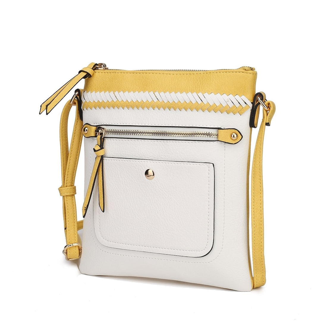 MKF Collection Georgia Crossbody Handbag Multi-Functional Shoulder Bag by Mia K. Image 9