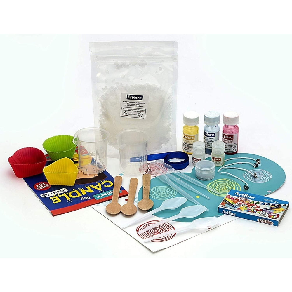 Mighty Mojo Explore STEM Learner My Candle Making Lab DIY Science Gift Image 2