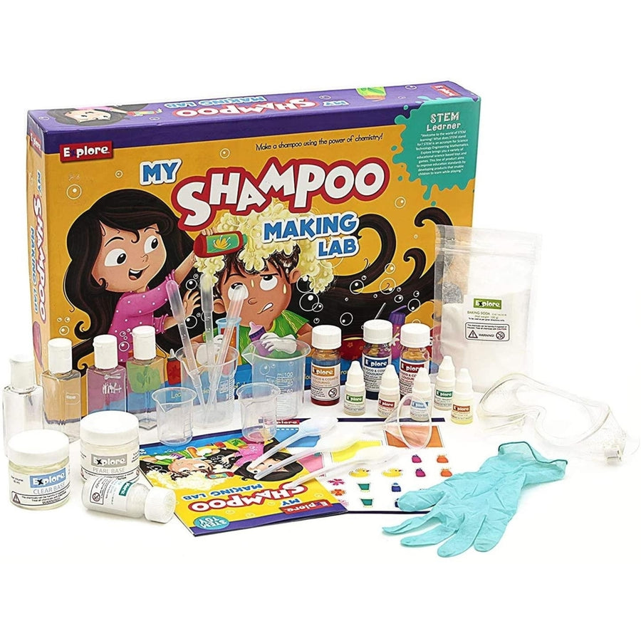 Mighty Mojo Explore STEM Learner My Shampoo Making Lab DIY Educational Chemisty Science Image 1