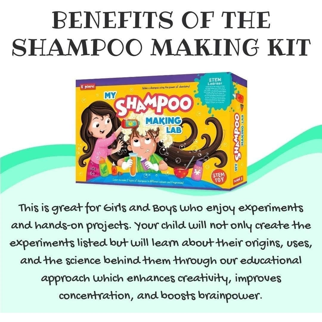 Mighty Mojo Explore STEM Learner My Shampoo Making Lab DIY Educational Chemisty Science Image 4