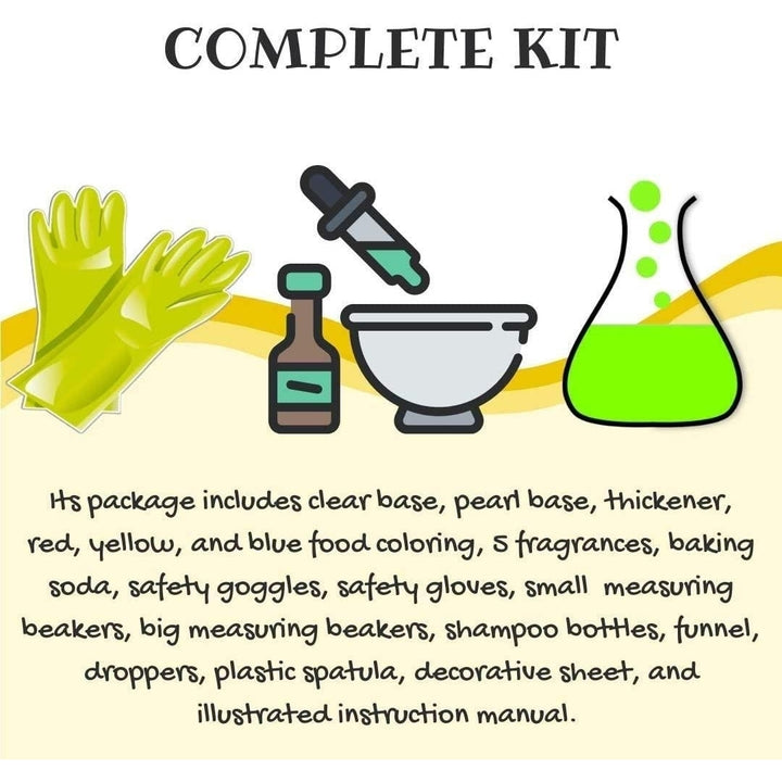 Mighty Mojo Explore STEM Learner My Shampoo Making Lab DIY Educational Chemisty Science Image 8