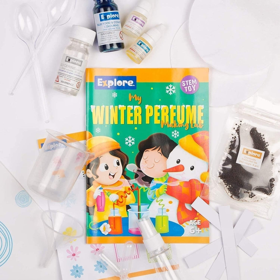 Mighty Mojo Explore STEM Learner My Winter Perfume Making Lab DIY Science Kit Educational Image 2