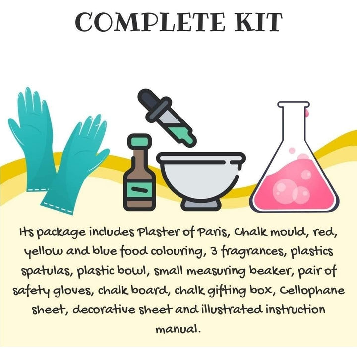 Mighty Mojo Explore STEM Learner My Chalk Making Lab DIY Science Kit Image 6