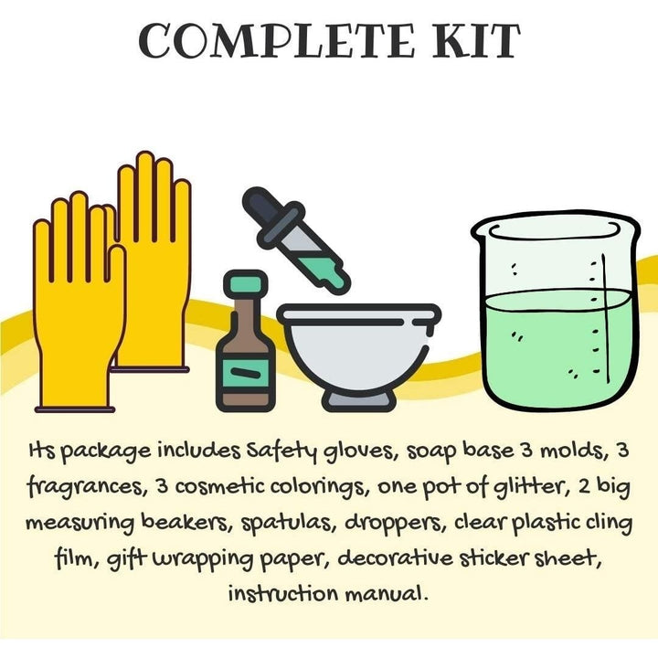 Mighty Mojo Explore STEM Learner Soap Making Kit Glitter DIY Science Education Image 6