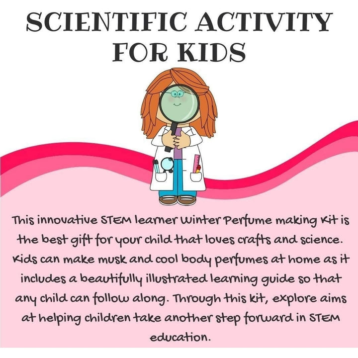 Mighty Mojo Explore STEM Learner My Winter Perfume Making Lab DIY Science Kit Educational Image 4