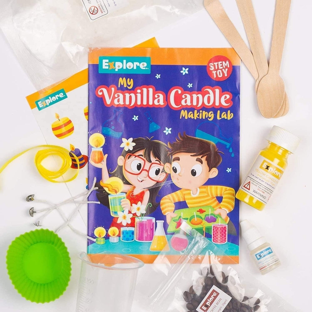 Mighty Mojo STEM Learner My Vanilla Candle Making Lab DYI Kids Science Kit Image 2