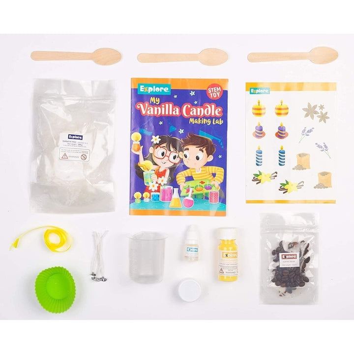 Mighty Mojo STEM Learner My Vanilla Candle Making Lab DYI Kids Science Kit Image 3