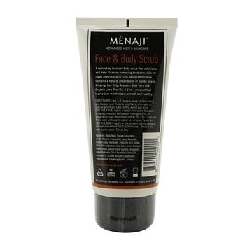 Menaji Face and Body Scrub 170ml/5.75oz Image 3