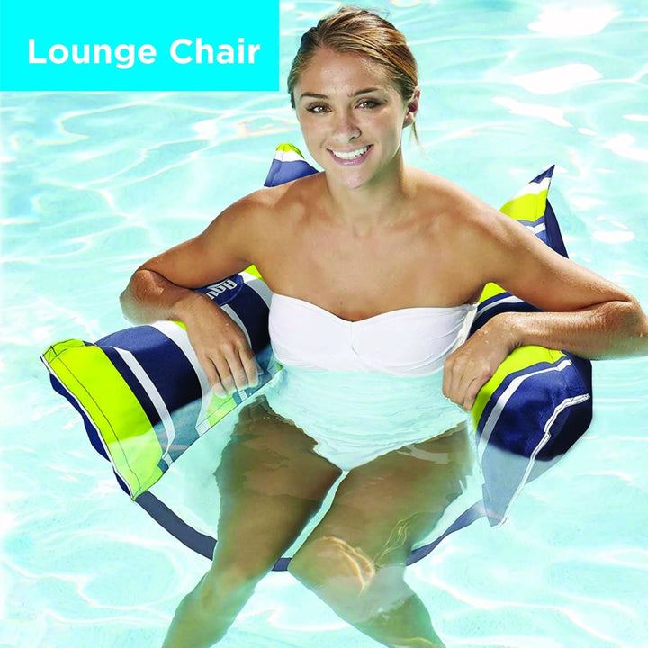 4 in 1 Monterey Multipurpose SaddleLounge ChairHammock and Raft Image 3