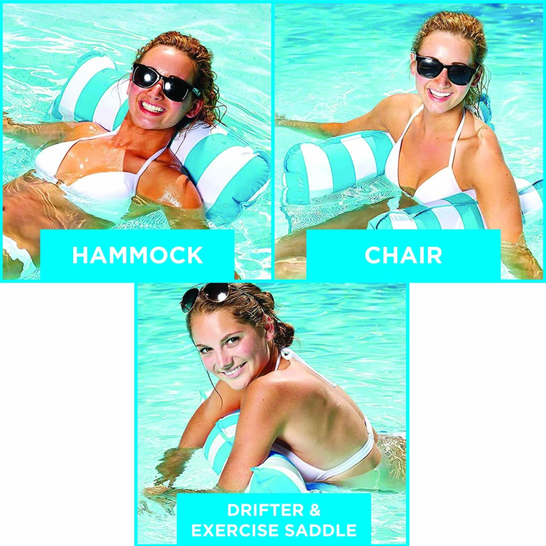 4 in 1 Monterey Multipurpose SaddleLounge ChairHammock and Raft Image 4