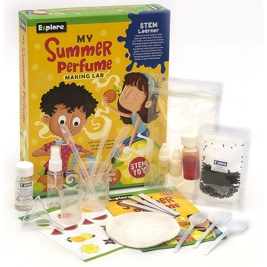 Mighty Mojo My Summer Perfume Making Lab DIY Science Kit STEM Learner Toy Image 1