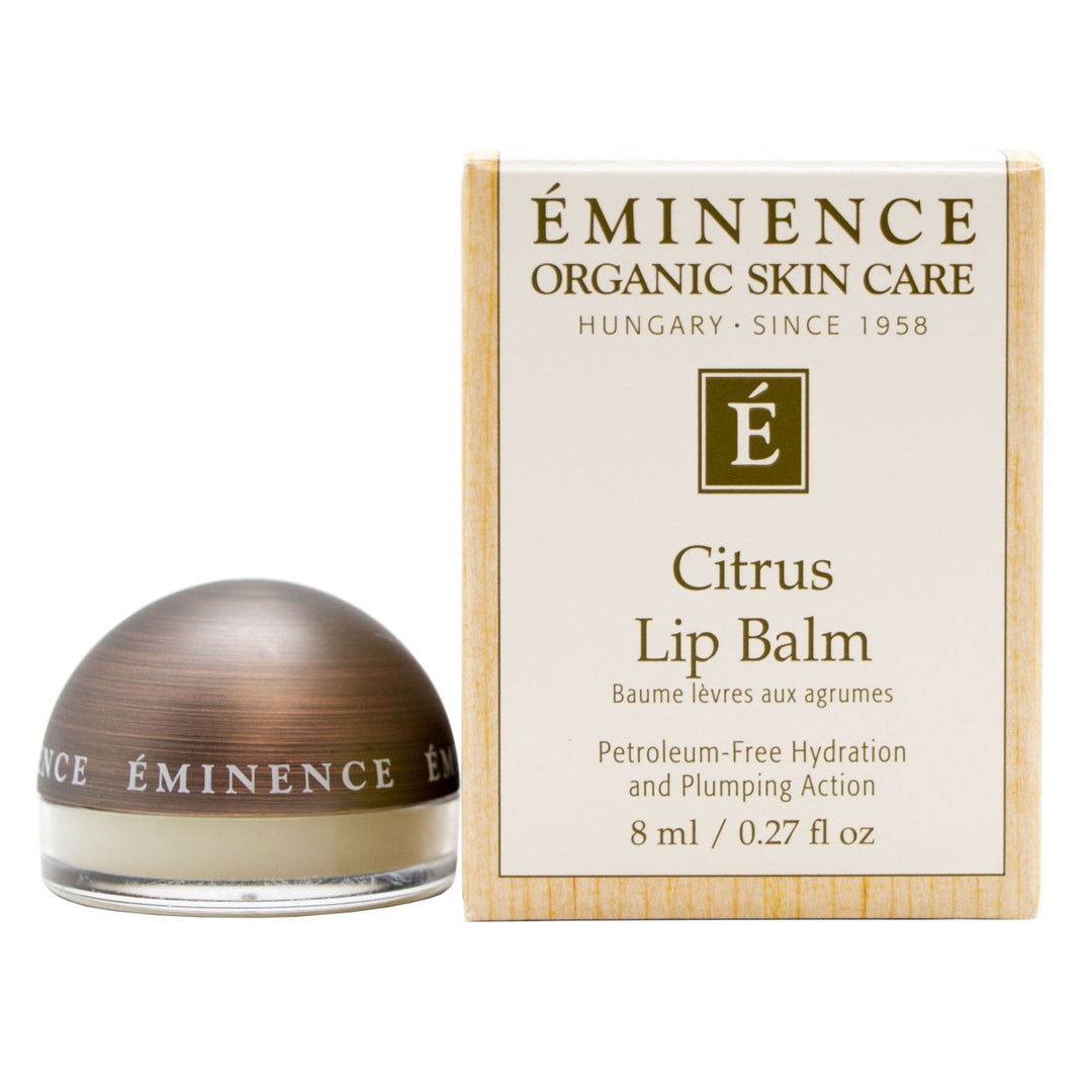 Eminence Citrus Lip Balm 0.27oz Nourishing Hydrating Shea Butter Peppermint Oil Image 1