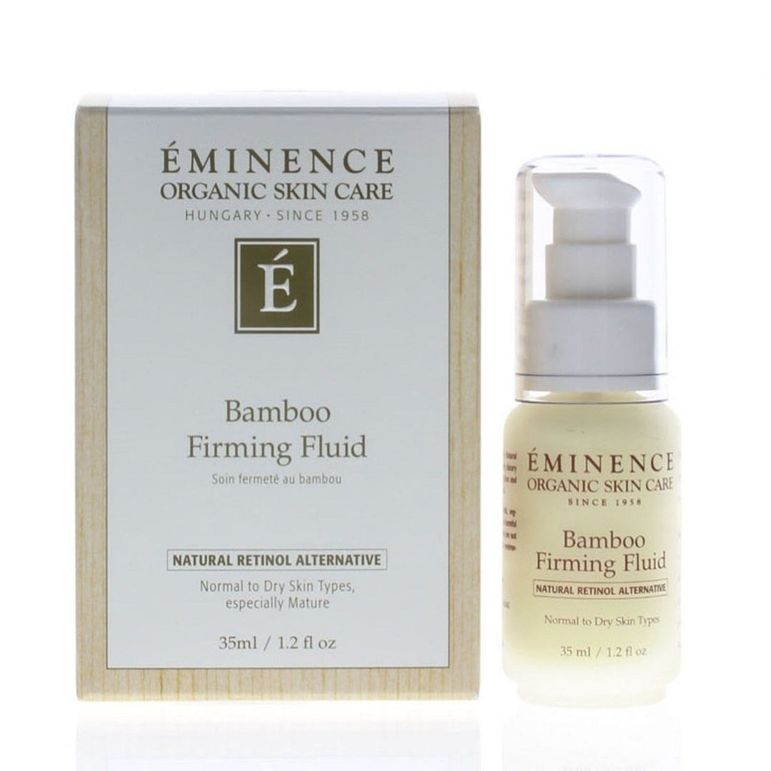 Eminence Bamboo Firming Fluid 1.2oz Natural Retinol Alternative Hydrating Skincare Image 1