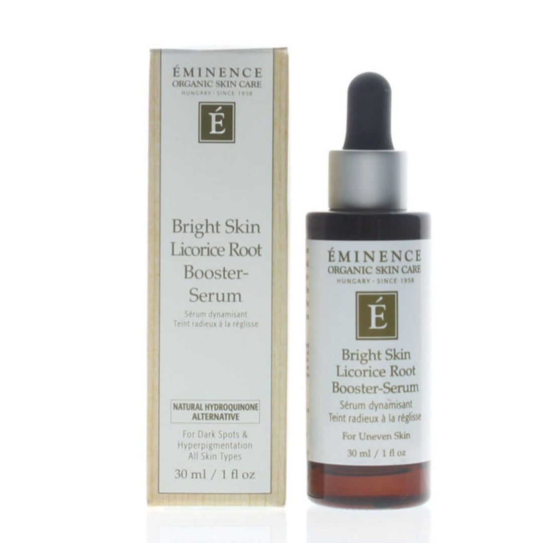 Eminence Bright Skin Licorice Root Booster Serum 1oz Natural Dark Spot Treatment Image 1