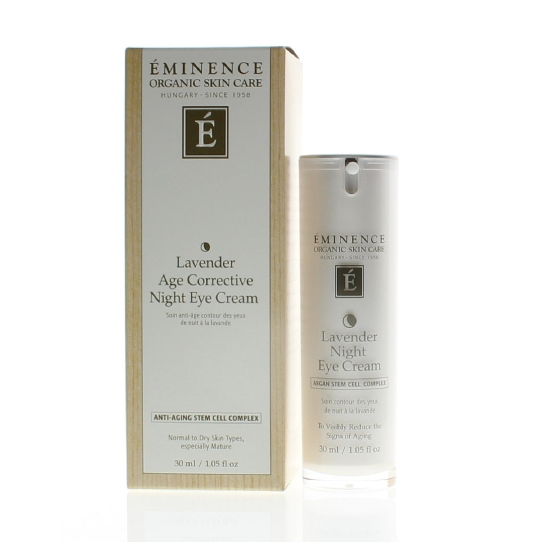 Eminence Lavender Age Corrective Night Eye Cream 1.05oz/30ml Image 1