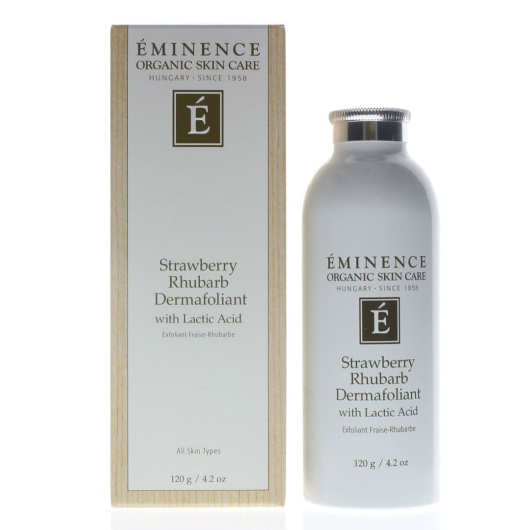 Eminence Strawberry Rhubarb Dermafoliant 4.2oz Organic Exfoliant for Radiant Skin Image 1