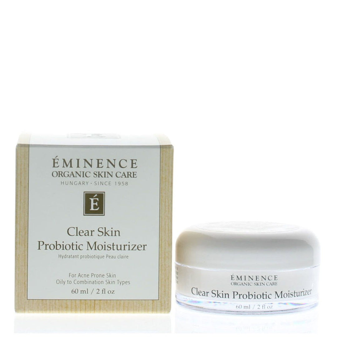 Eminence Clear Skin Probiotic Moisturizer 2oz Organic Hydrating Skin Care Image 1