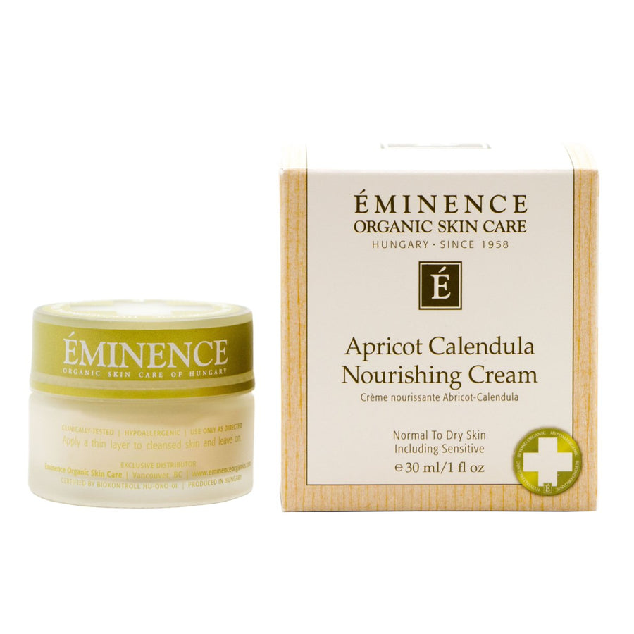 Eminence Organic Apricot Calendula Nourishing Cream 1oz Hydrating Skin Care Image 1