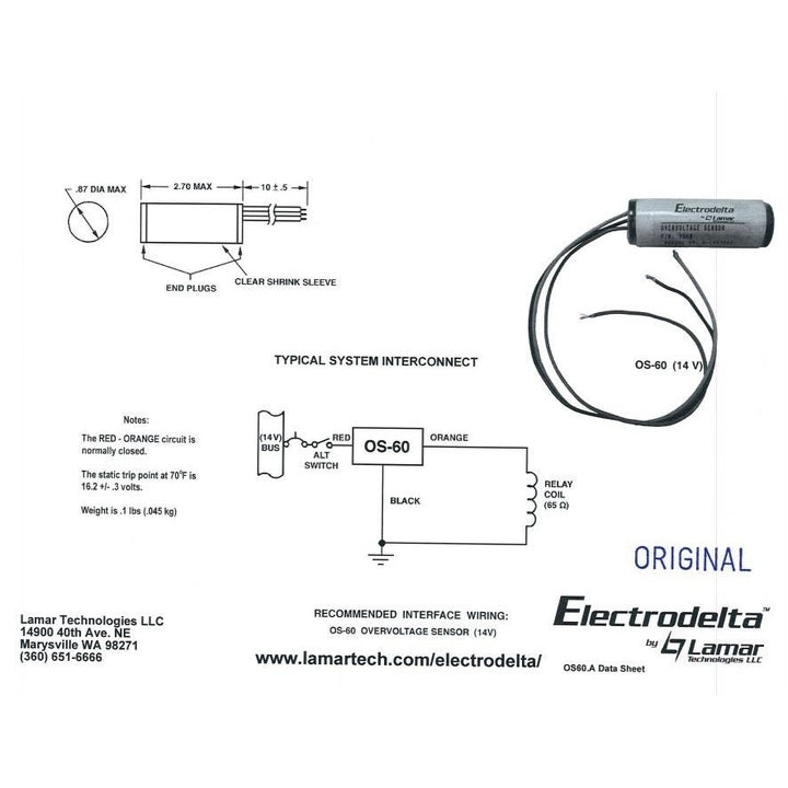 Electrodelta Overvoltage Sensor OS60 Image 3