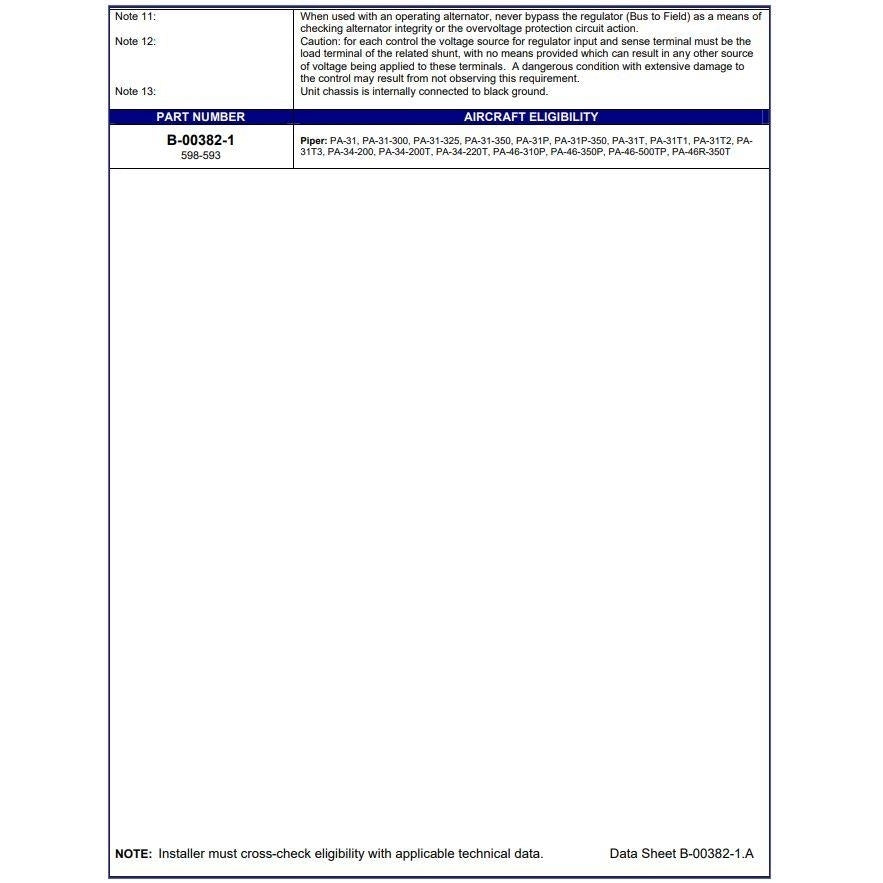 Lamar B-00382-1 Parallel Alternator Control 28V Image 2