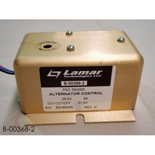 LAMAR B-00368-2 28V Voltage Regulator ALTERNATOR Control Image 1