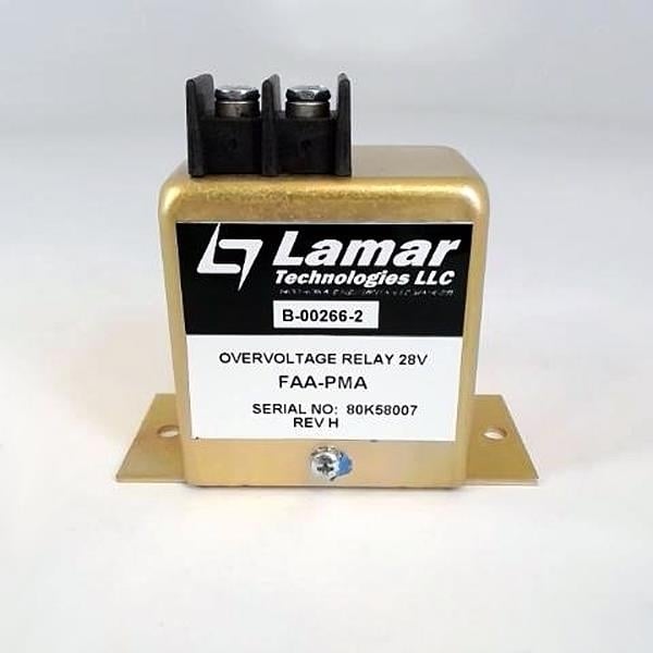 LAMAR B-00266-2 OVERVOLTAGE RELAY 28V Image 1