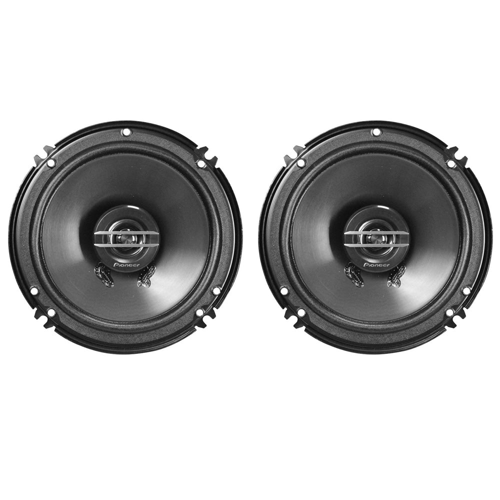 (Pack of 2) Pioneer TS-G1620F 250 Watts 6.5" 2-Way Coaxial Car Audio Speakers Image 1