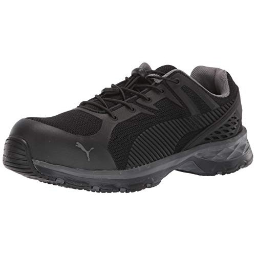 PUMA Safety Mens Fuse Motion 2.0 Low Composite Toe ESD Work Shoe Black - 643835 varies BLACK Image 1