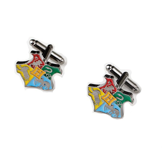 Harry Potter Cosplay Cufflinks Wizard Hogwarts School Cuff Links Image 1