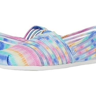 Skechers Womens BOBS Plush - Sunset Feels Slip-On Pink Multi - 113194-PKMT Pink/Multi Image 4