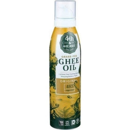 4th and Heart Grass Fed Ghee Oil Original Cooking Spray Image 1