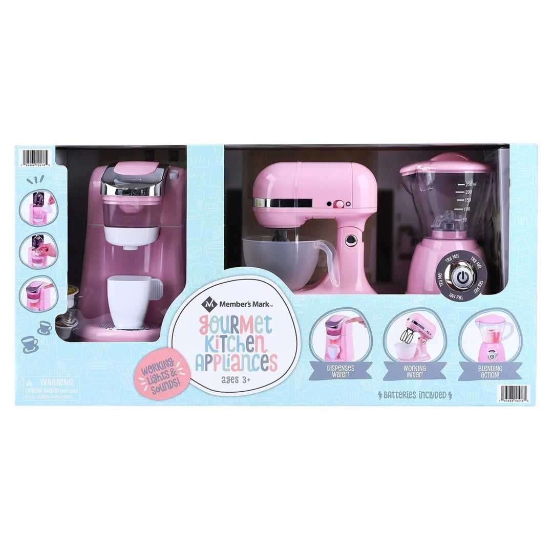 Members Mark Gourmet Kitchen Appliance SetPink Image 1