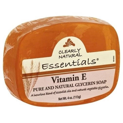 Clearly Natural Essentials Vitamin E Glycerin Soap Image 1