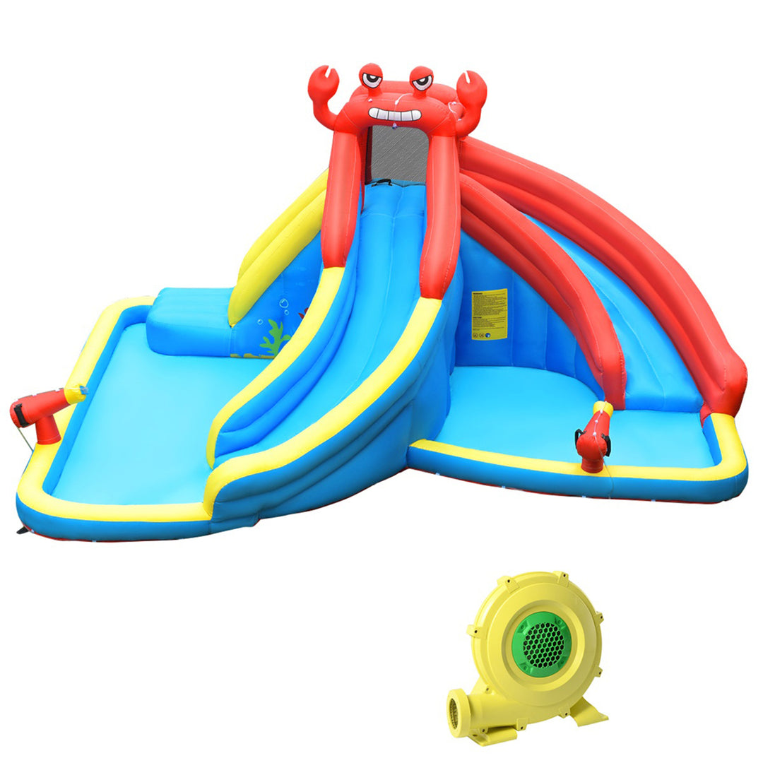 Inflatable Water Park Bounce House Crab with/without Blower Image 1