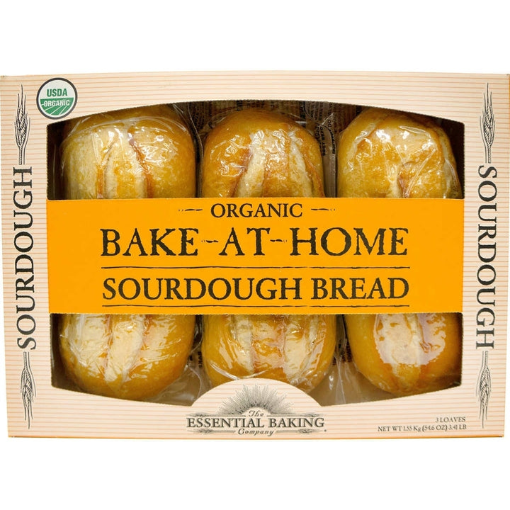 Essential Baking Company Organic Artisan Sourdough Bread, 18.2 Ounce (Pack of 3) Image 1