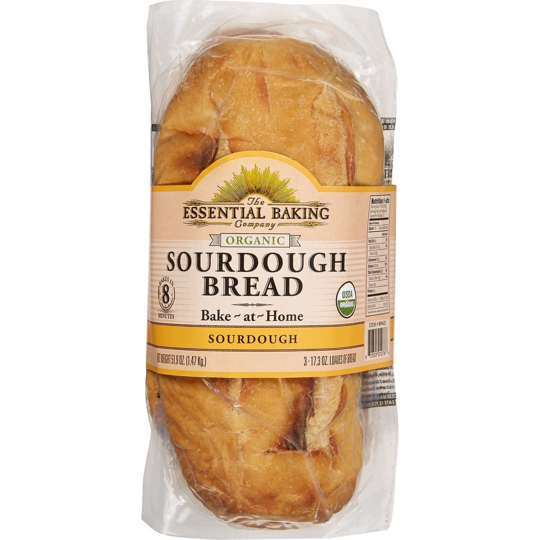 Essential Baking Company Organic Artisan Sourdough Bread18.2 Ounce (Pack of 3) Image 2