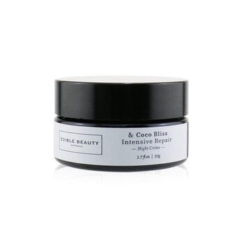 Edible Beauty and Coco Bliss Intensive Repair Night Creme 50g/1.7oz Image 2