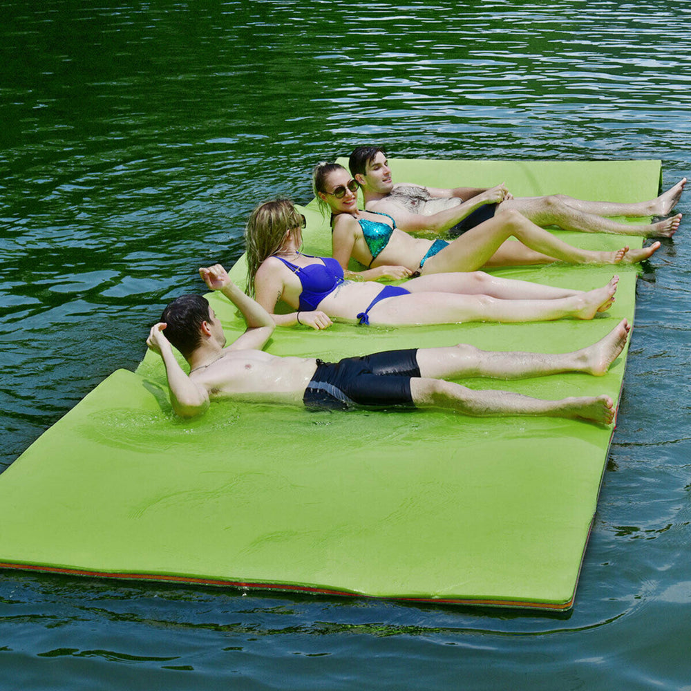12 x 6 Floating Water Pad Mat 3-Layer Foam Floating Island for Pool Lake Image 2