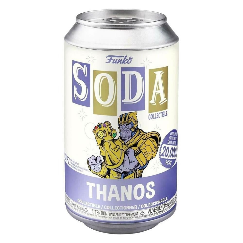 Funko Soda Thanos Marvel Universe Non-Chase Avengers Mad Titan Villan Figure Image 2