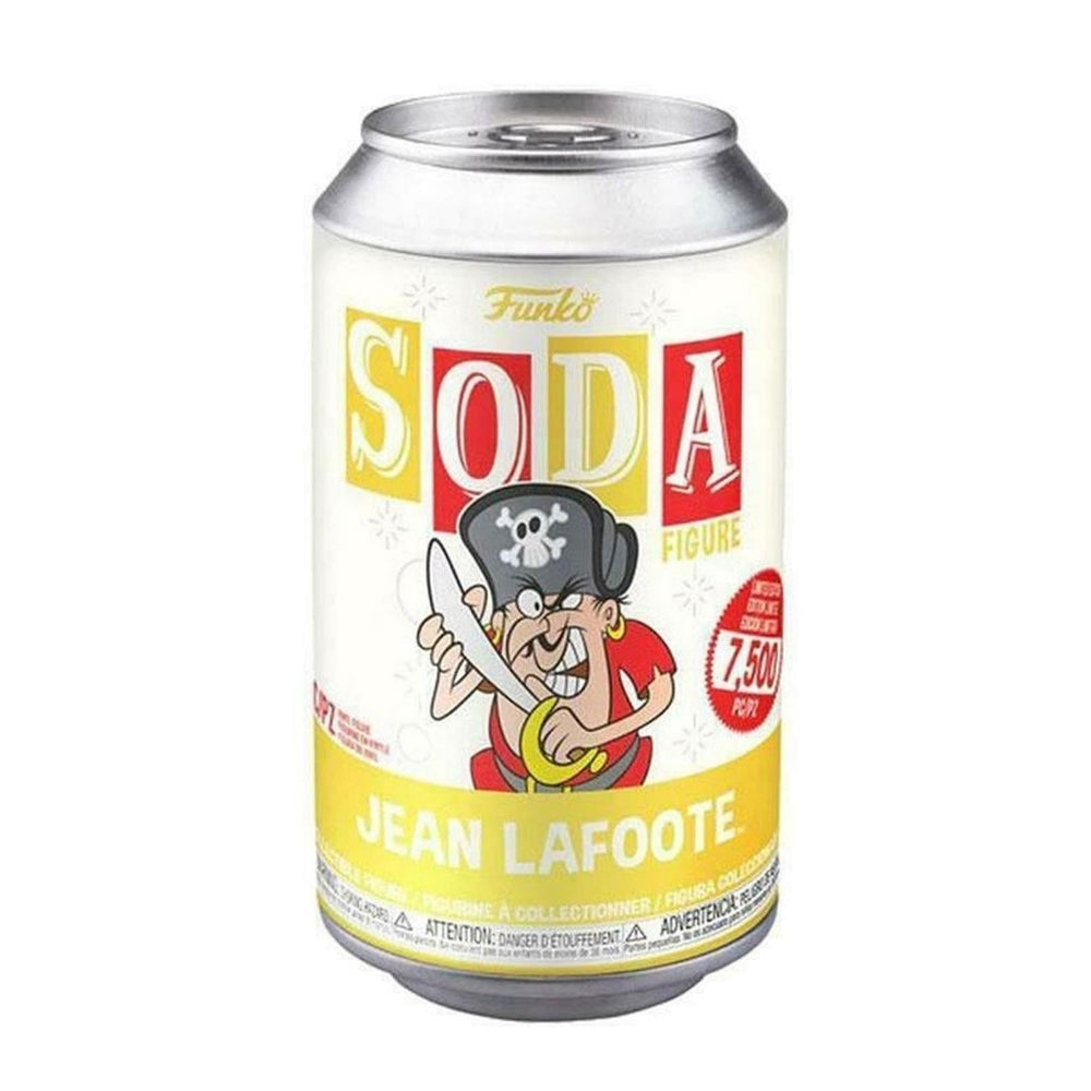 Funko Soda Quaker Oats Jean LaFoote Non-Chase Pirate-Foe of Capn Crunch Figure Image 2