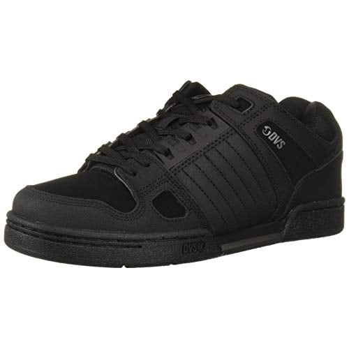 DVS Celsius Mens Skate Shoes Black Leather Size 8 M UK Stylish Comfortable Image 1