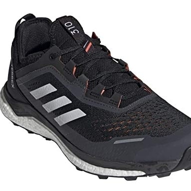 adidas Terrex Agravic Flow Shoes Mens CORE BLACK CRYSTAL WHITE SOLAR RED Size Image 1