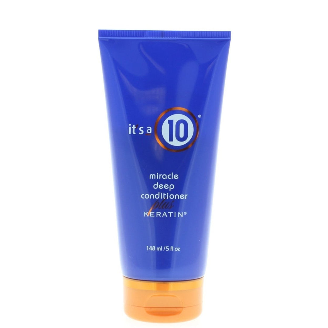 Its a 10 Miracle Deep Conditioner Plus Keratin 5oz Revitalizing Hair Treatment Image 1