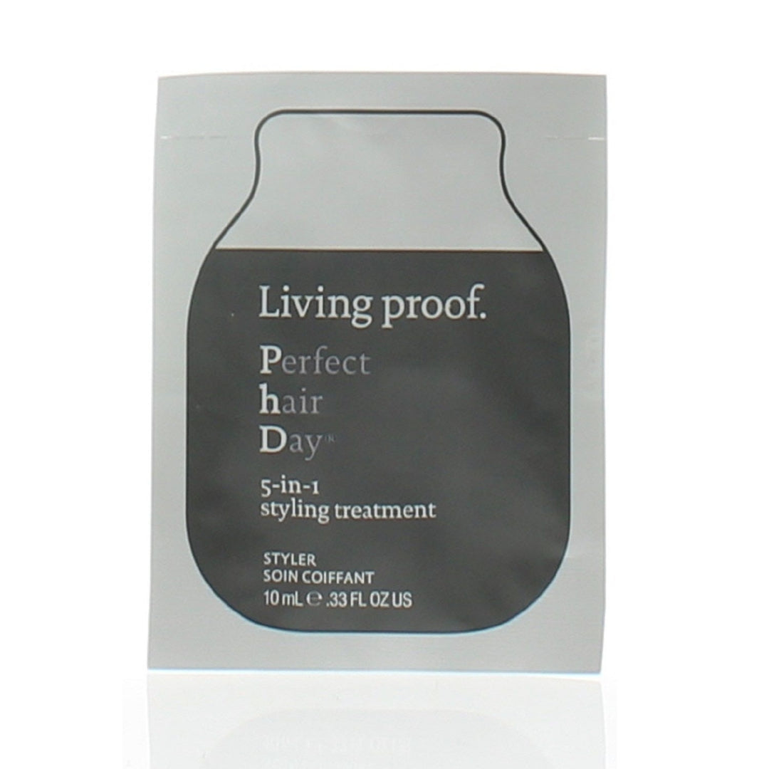 Living Proof Perfect Hair Day (PhD) 5-In-1 Styling Treatment Pouch 0.33oz/10ml Image 1